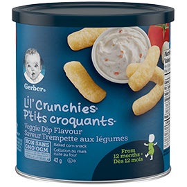 Gerber® Lil' Crunchies® Veggie Dip