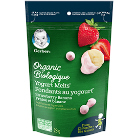 Gerber® Organic Yogurt Melts Strawberry Banana