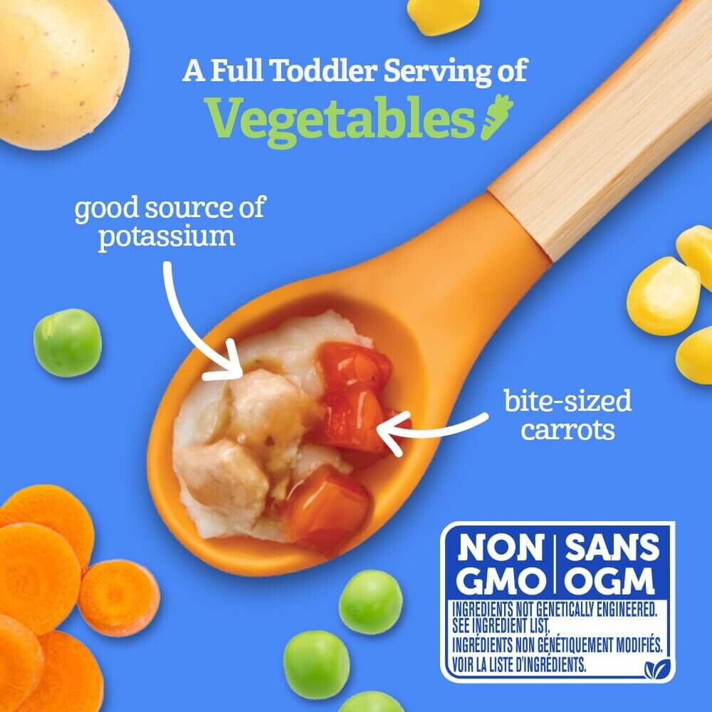 GERBER Lil' Entrées® Mashed Potatoes & Gravy with Roasted Chicken
