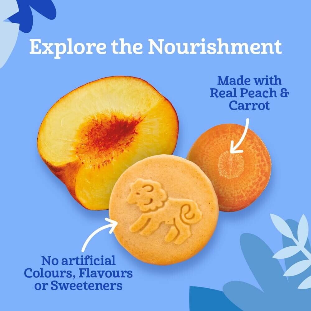 GERBER Lil' Explorers, Peach & Carrot