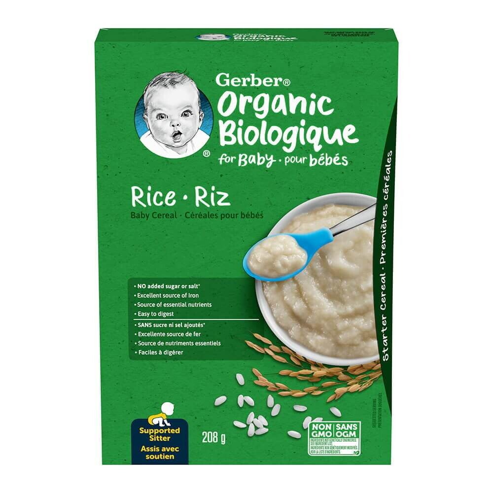Gerber® Organic Rice Baby Cereal (Add Milk)