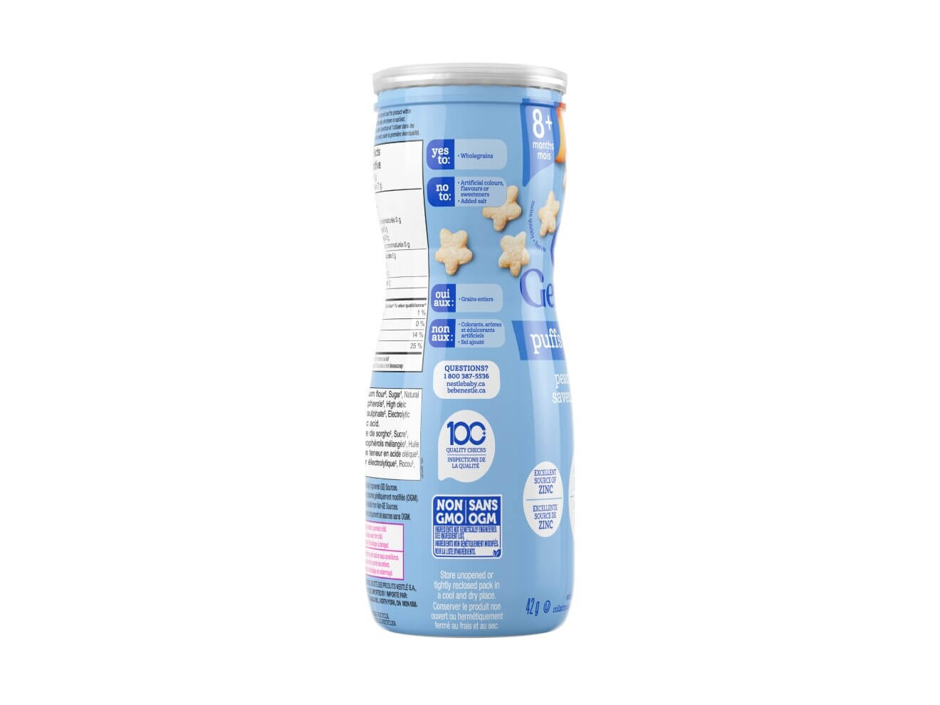 Soufflés GERBER Pêche