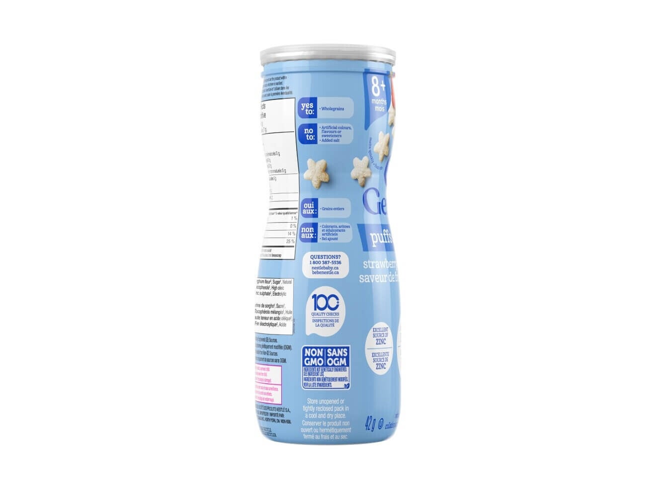 GERBER Puffs Strawberry Apple