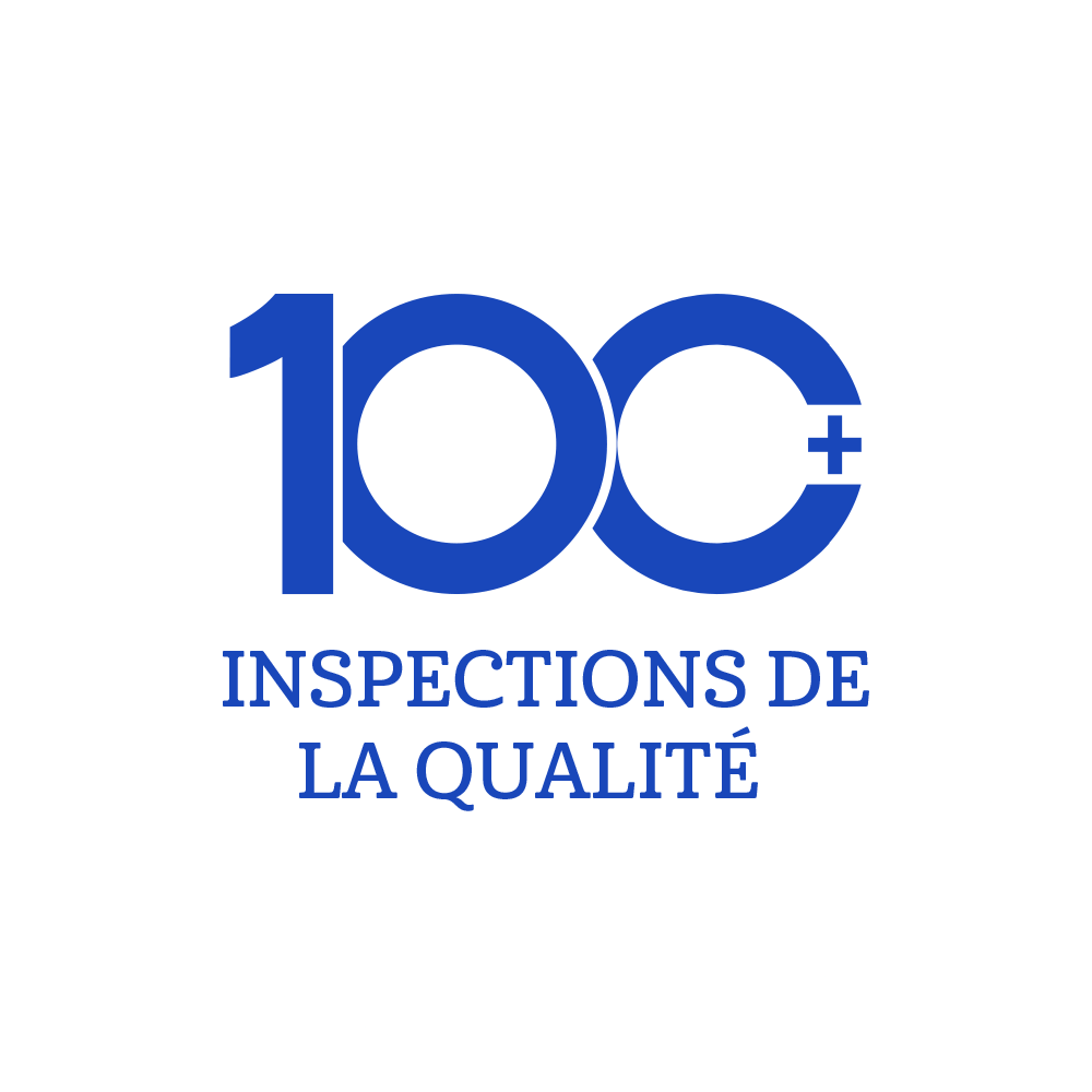 100+ inspections de la qualite