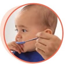 Pushing the spoon away