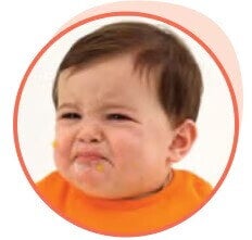 Refusing to open mouth