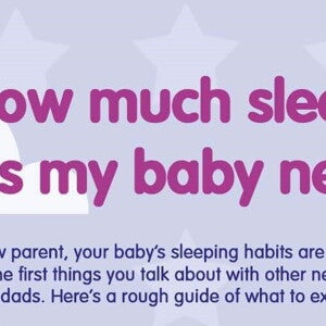 Baby sleep habits_05_LEARN_How much sleep does my baby need