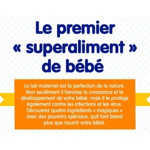 Le premier « superaliment » de bébé