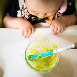 Safe first finger food