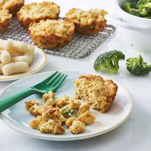 Lil’ Crunchies Broccoli Muffins