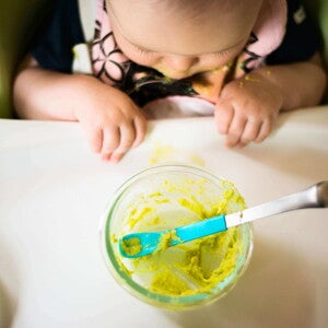 Safe first finger food