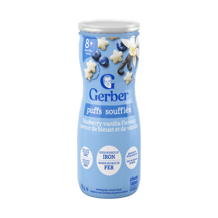 Gerber Blueberry Vanilla Puffs_image 1