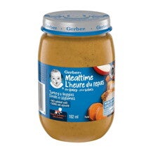 GERBER Mealtime Purée Turkey and Veggies Jar
