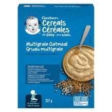 Gerber Multigrain Oatmeal Baby Cereal