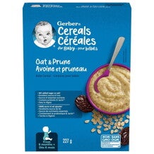 Gerber Oat Prune Baby Cereal