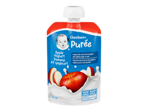 Apple Yogurt Purée Made With Real Fruit and Yogurt
