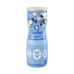 Gerber Blueberry Vanilla Puffs_image 1
