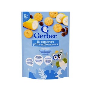 GERBER Lil' Explorers, Banana & Chocolate chip