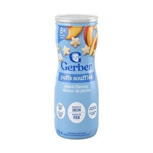 GERBER Puffs Peach