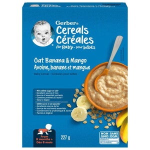 Geber Oat Banana Mango Baby Cereal