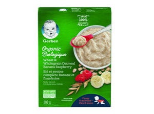 baby cereal banana raspberry