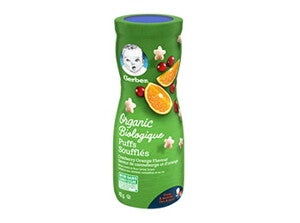 Gerber® Organic Puffs, Cranberry Orange