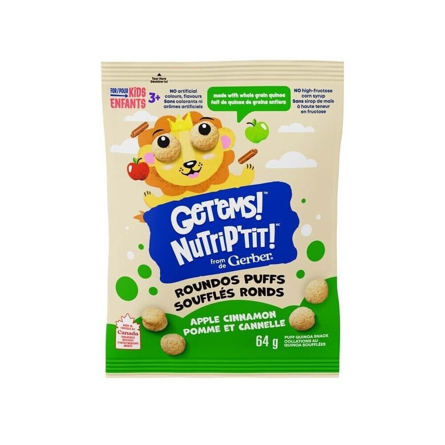 Get’ems! Apple Cinnamon Roundos Puffs