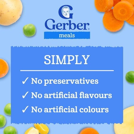 GERBER Lil' Entrées® Mashed Potatoes & Gravy with Roasted Chicken