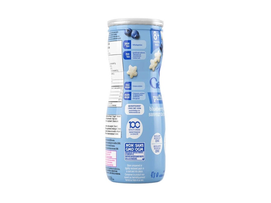 Soufflés GERBER Bleuet et vanille