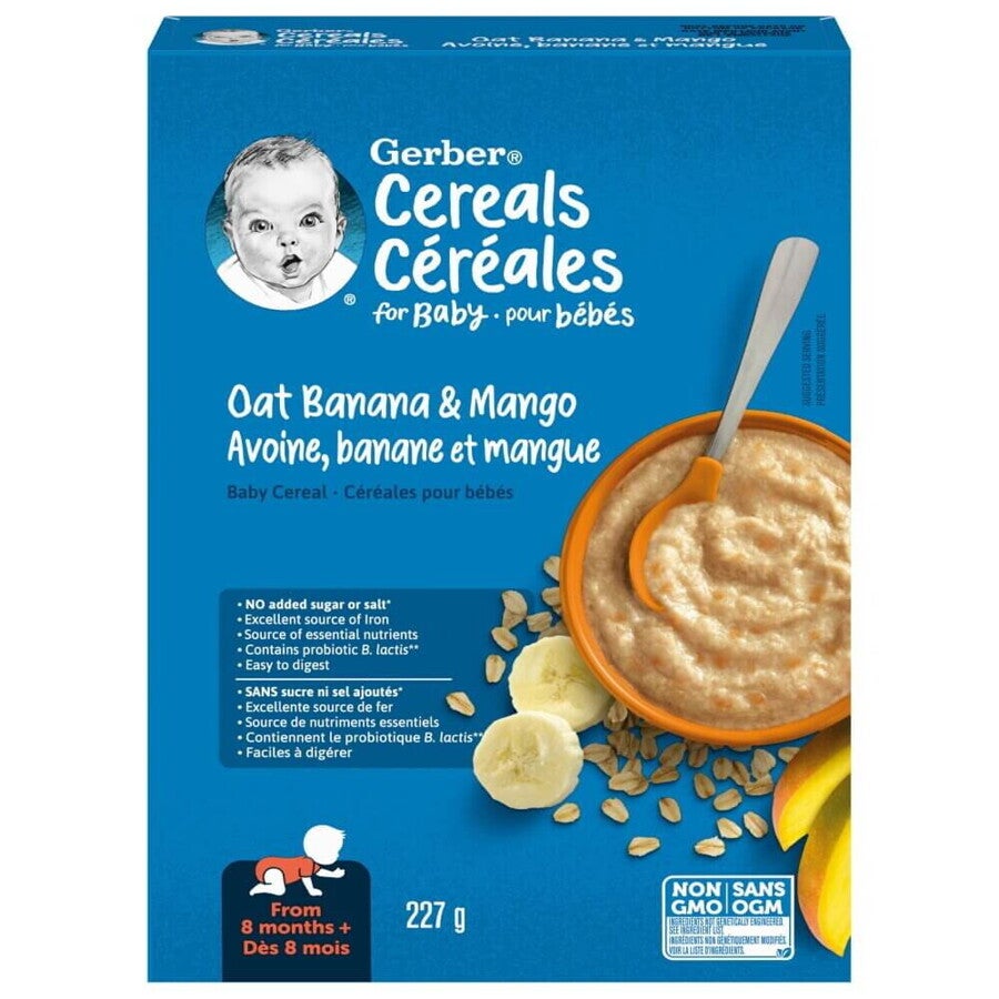Geber Oat Banana Mango Baby Cereal