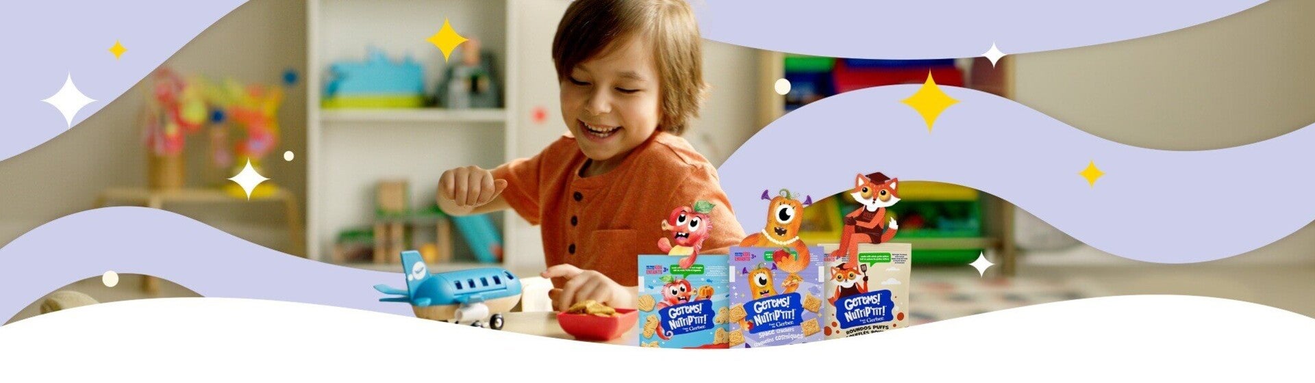 A yummy world of nutritious snacks