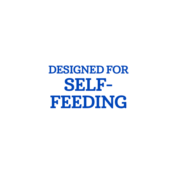 Designed for self-feeding