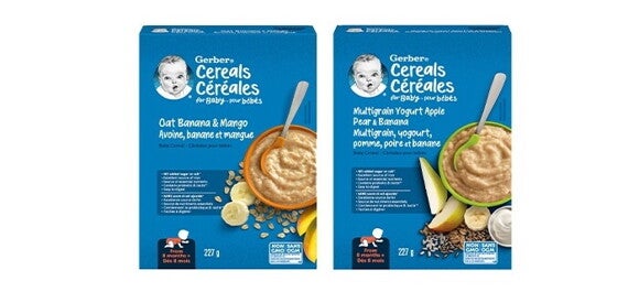 Cereals products for 8 months+