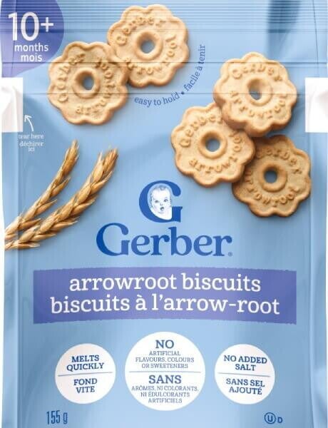 GERBER Arrowroot Biscuits