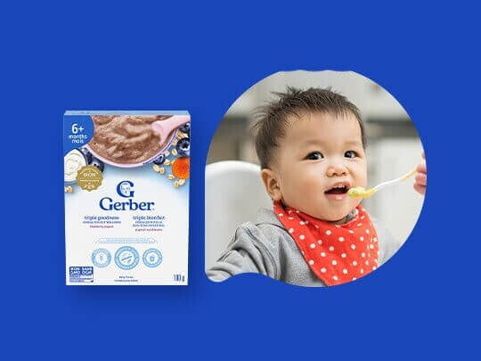 Gerber Canada Cereals for Baby