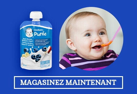 Purées délicieuses et nutritives