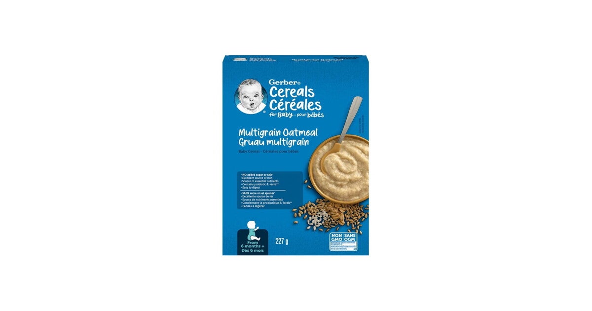 Céréales Gerber® pour bébés Céréales mixtes Nestlé Bébé & moi — free download