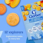 GERBER Lil' Explorers, Peach & Carrot