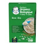 Gerber® Organic Rice Baby Cereal (Add Milk)
