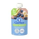 Gerber Organic Puree Pear Banana Blueberry