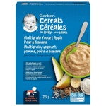 Gerber Multigrain Yogurt, Apple, Pear Baby Cereal