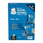 Gerber® Rice Baby Cereal, Sachets